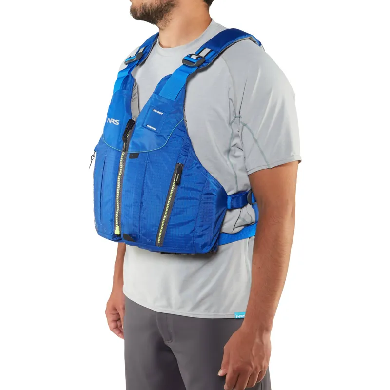 NRS Oso Mens Recreational 70N Touring Buoyancy Aid 2 Pockets in Blue XSM-4