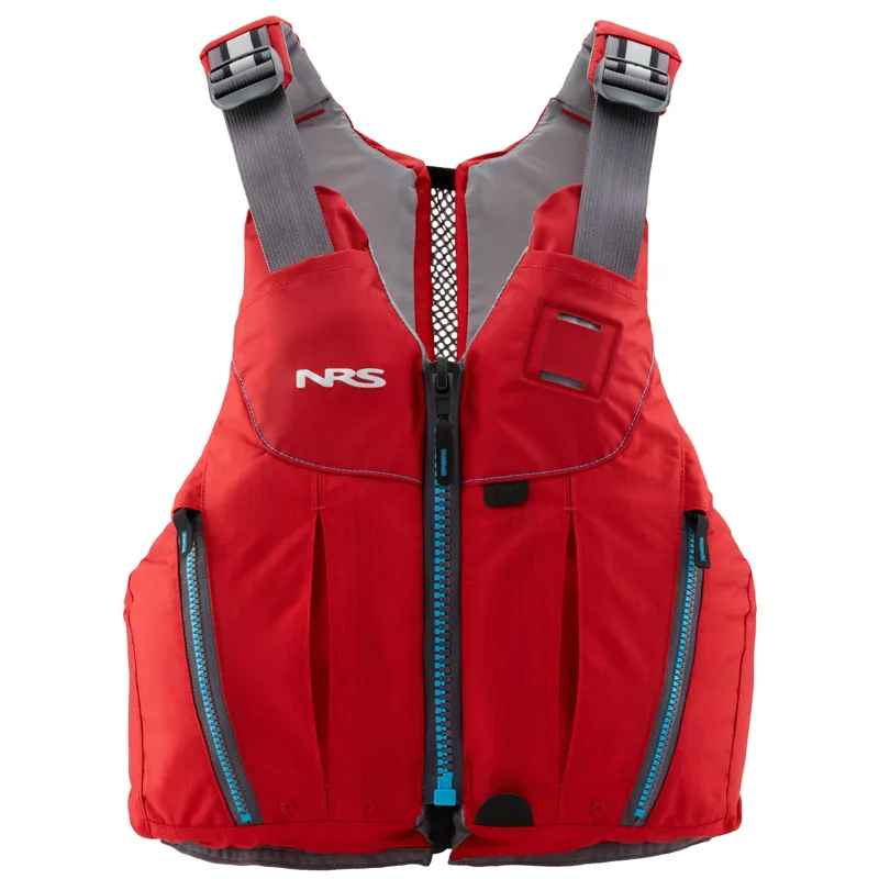 NRS Oso Mens Recreational 70N Touring Buoyancy Aid 2 Pockets in Red XSM
