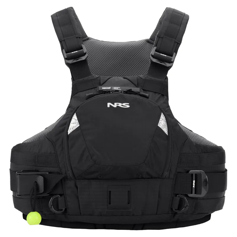 2026 NEW NRS Vector PFD Black Whitewater Buoyancy Aid