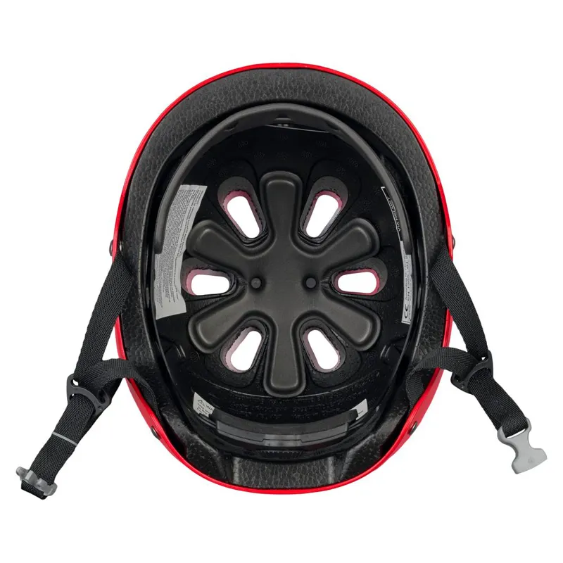 2026 NRS Via Comfortable Padded Helmet in Red-4