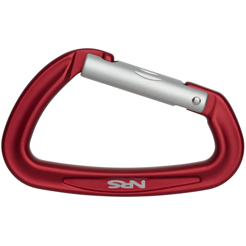 2026 NRS Sliq Straight Gate Carabiner Red-2