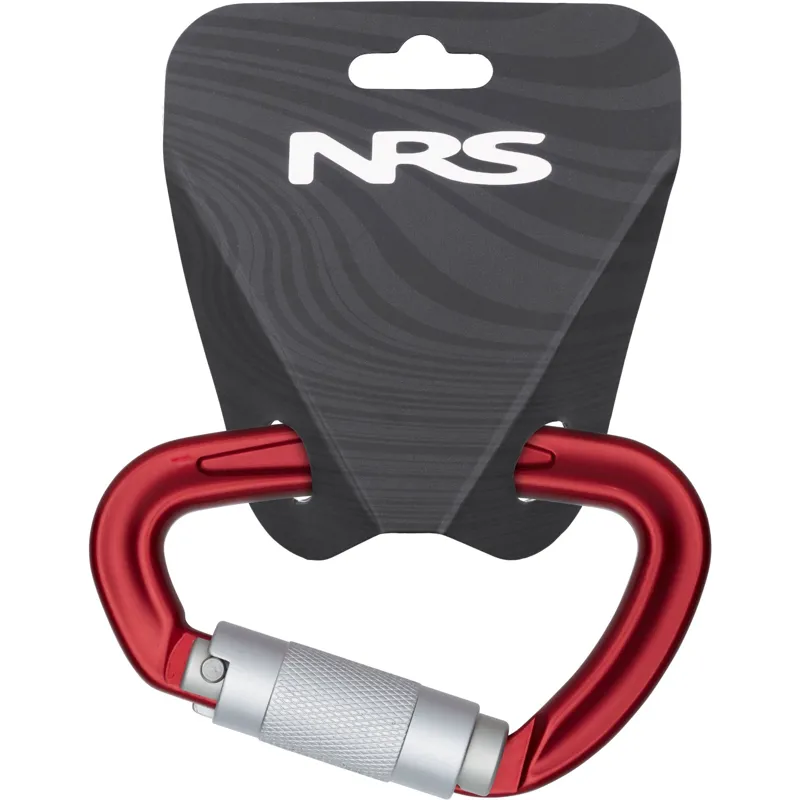 2026 NRS Sliq Twist Lock Carabiner in Red-3