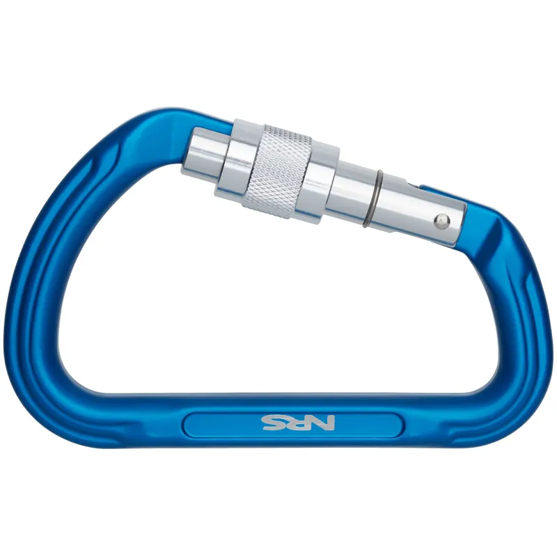 2026 NRS Nuq Screw Lock Carabiner in Blue-1