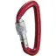 2026 NRS Sliq Screw Lock Carabiner in Red