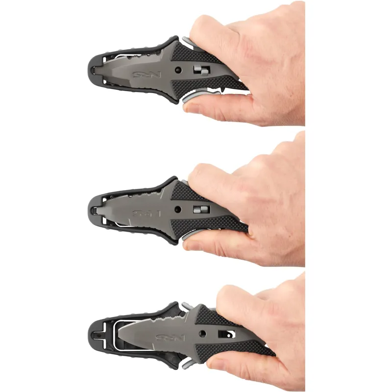 NRS Co-Pilot Clip on Blunt Tip Knife in Green-2