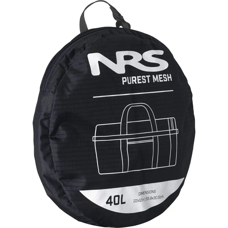 2025 NRS Purest Mesh Duffel Kit Bag in Black-2