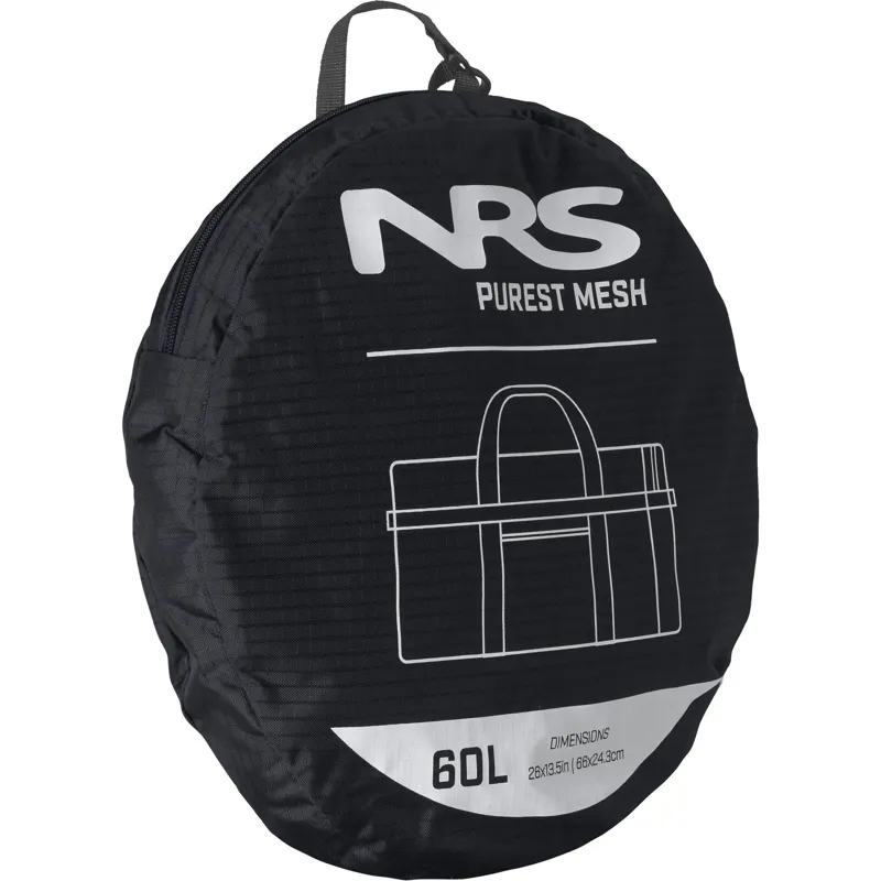 2025 NRS Purest Mesh Duffel Kit Bag in Black-5