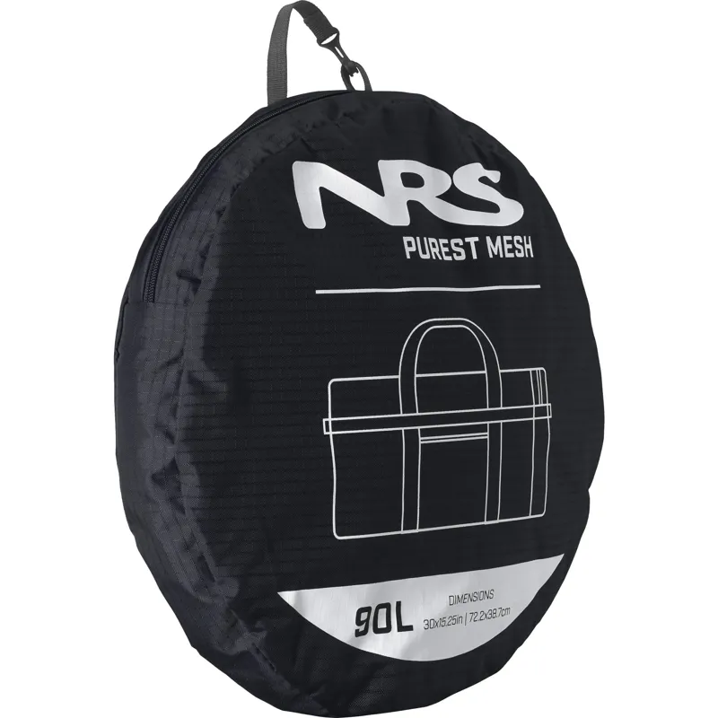 2025 NRS Purest Mesh Duffel Kit Bag in Black-8
