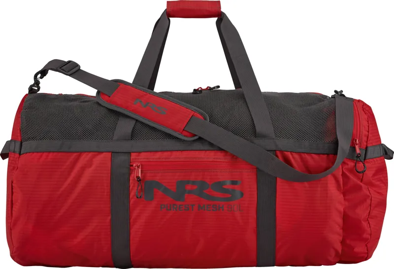 2025 NRS Purest Mesh Duffel Kit Bag in Salsa-1