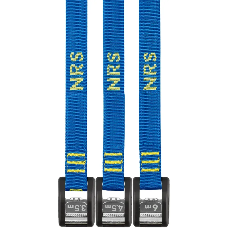 NRS 4.5m Cam Straps Tie Down Straps with Buckle Bumper in Pairs-1