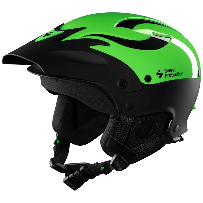2025 Sweet Protection Rocker Watersports Helmet Bud Green