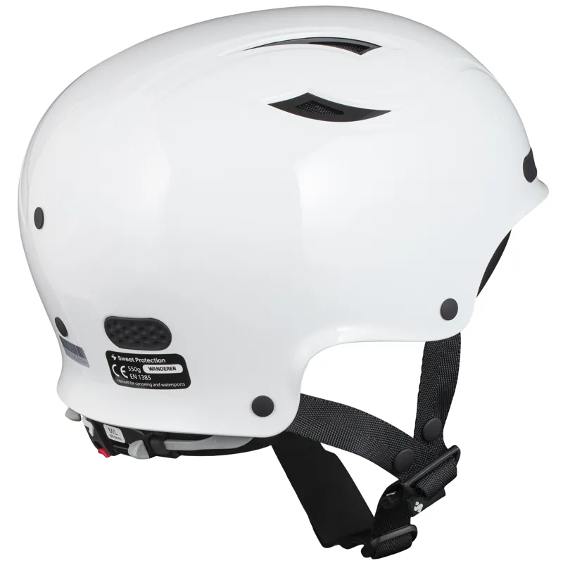 2025 Sweet Protection Wanderer 2 Paddlesports Helmet Gloss White-2