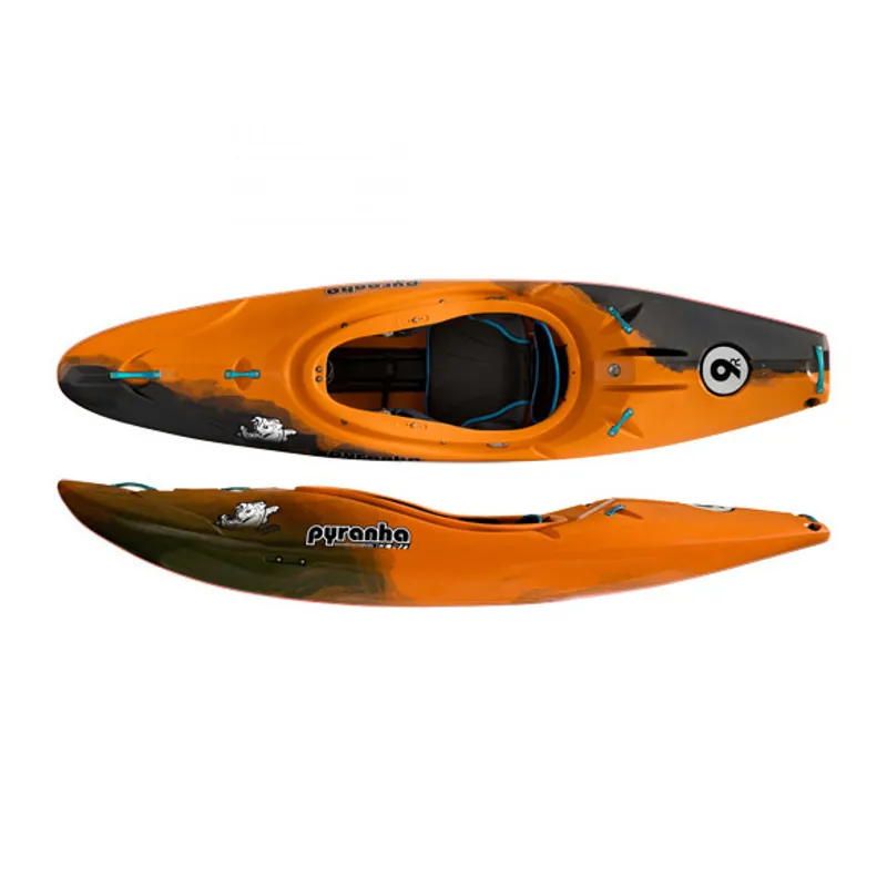 2023 Pyranha Kayaks 9R 2 Intermediate Whitewater Kayak Fire Ant