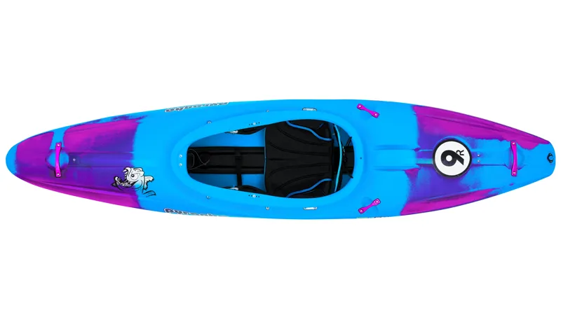 Pyranha 9R 1 Whitewater Kayak Cotinga Blue Stout 2-1