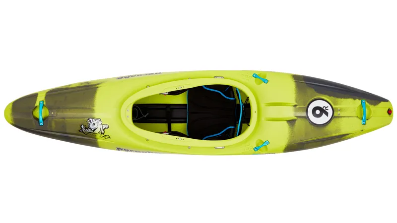 Pyranha 9R 1 Whitewater Kayak Smoking Gecko in Stout 2-1