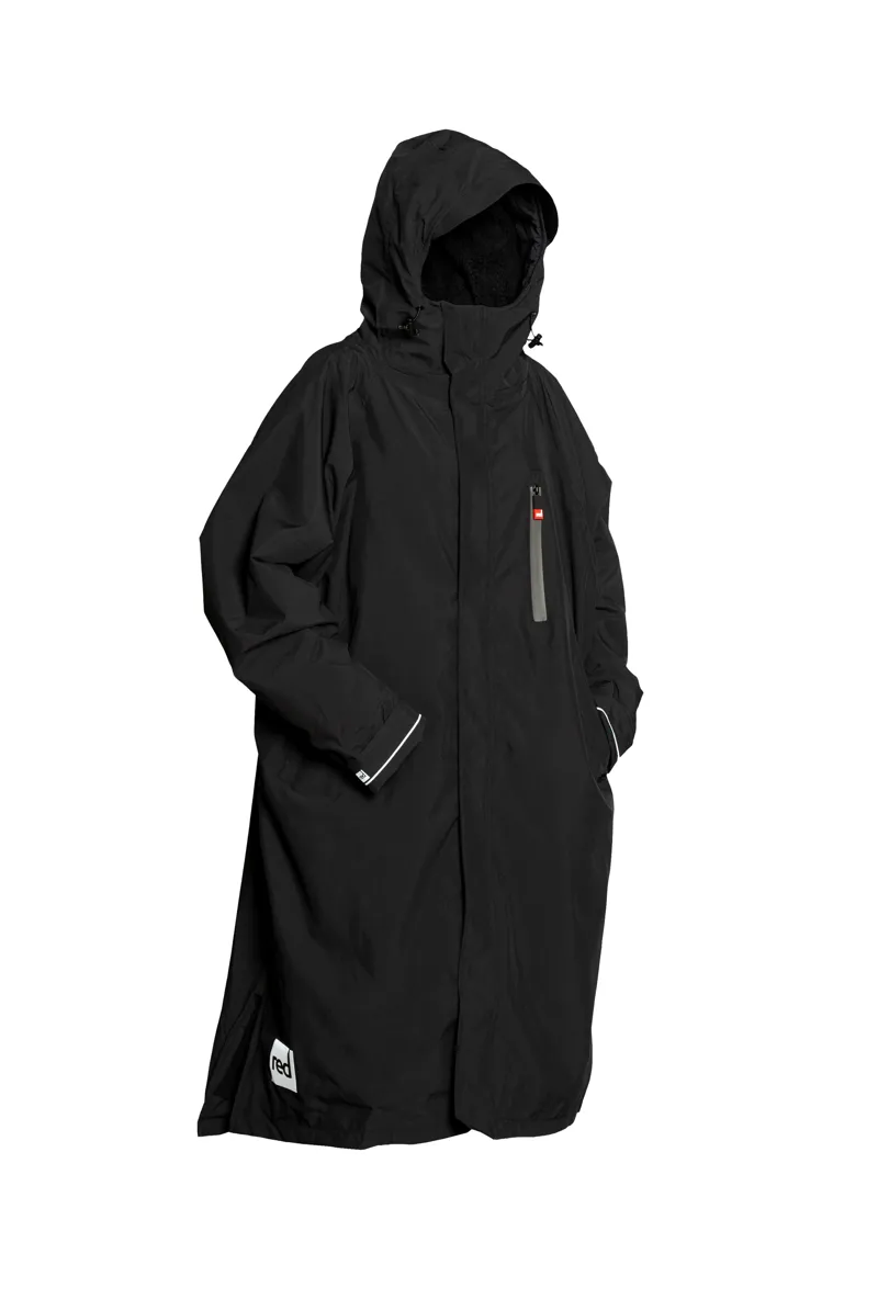 2025 Red Equipment Long Sleeve Changing Robe in Stealth Black 15k Waterproof
