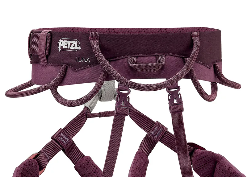 2023 Petzl Luna Womens Climbing Harness Built for Comfort in Violet-3
