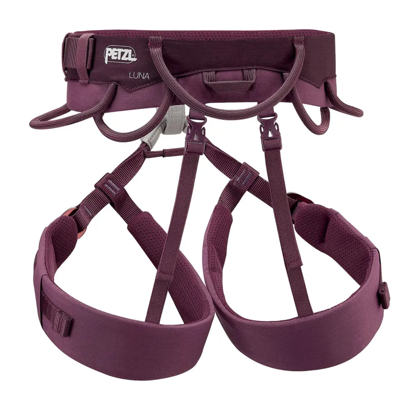 2023 Petzl Luna Womens Climbing Harness Built for Comfort in Violet-4