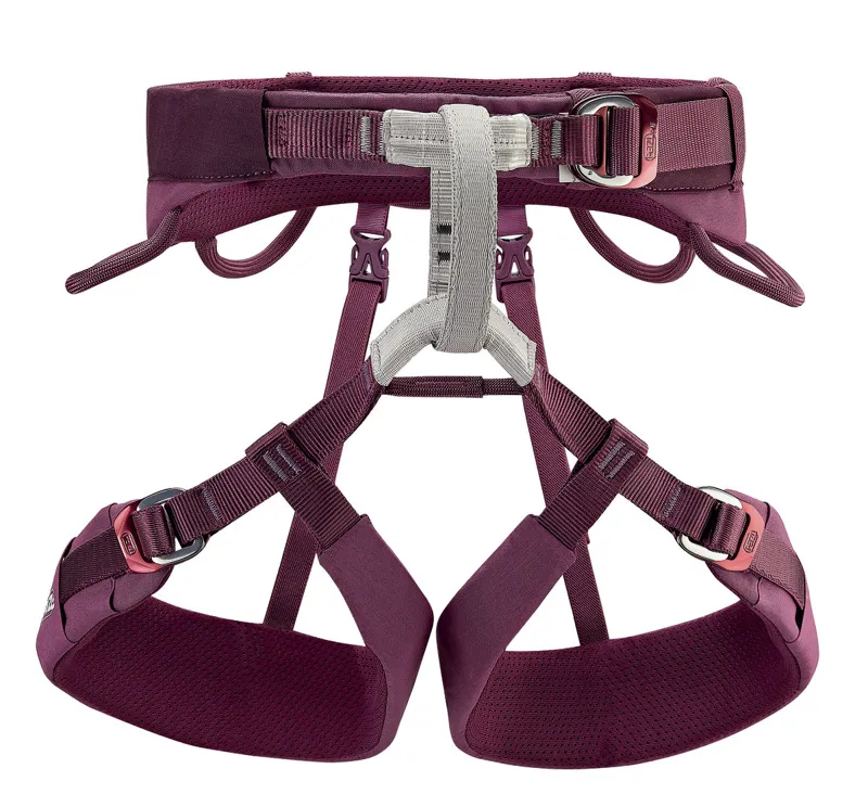 2023 Petzl Luna Womens Climbing Harness Built for Comfort in Violet
