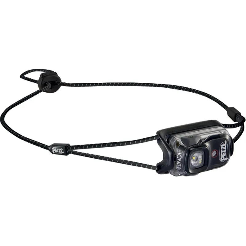 2023 Petzl Bindi 200 Lumen Ultra-Compact Head Torch in Black