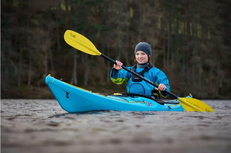 2025 PH Leo CoreLite X Cruising Sea Kayak - Skudder - Ocean Turquoise-1