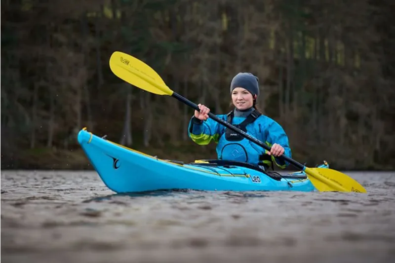 2024 PH Leo CoreLite X Cruising Sea Kayak - Skudder - Lizard Green-1