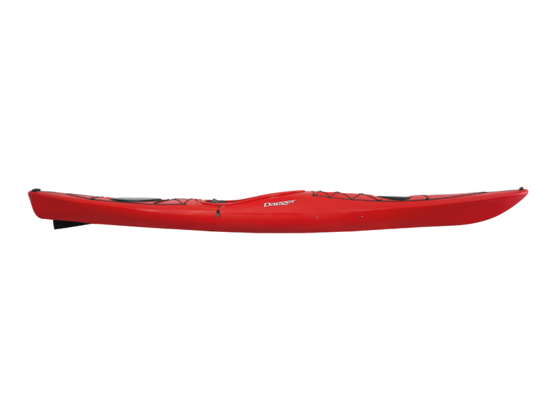2024 Dagger Stratos 14.5 Inland Touring Kayak with Skeg in Red or Blue-1