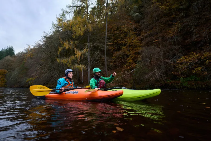 2025 Pyranha Ion Compact Lightweight Adventure Kayak Rosella Red-5