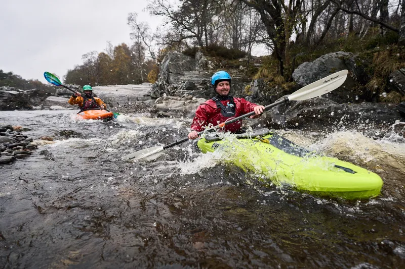2025 Pyranha Ion Compact Lightweight Adventure Kayak Rosella Red-6