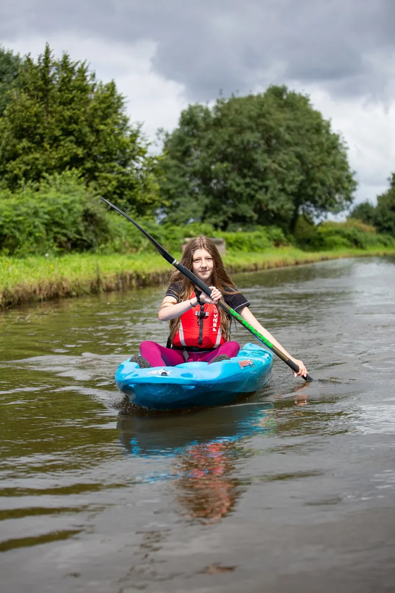 2023 Pyranha Surfjet 2.0 Family Fun Beach Sit on Top Fire Ant-7