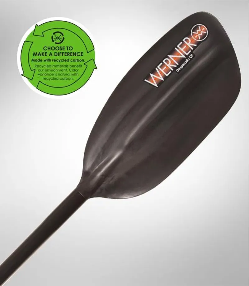 Werner Desperado Carbon Reinforced Whitewater Kayak Paddle