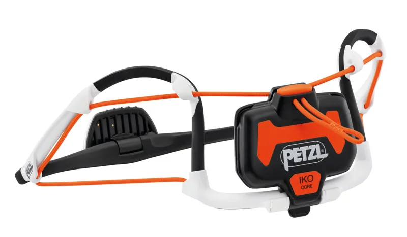 2023 Petzl Iko CORE 500 Lumen Headlamp with Airfit Headband in White-3