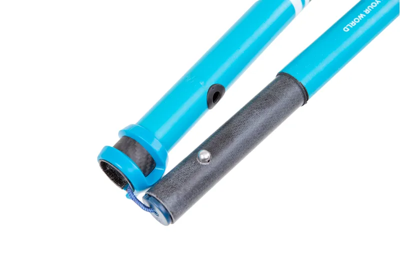 Red Paddle Co Hybrid Tough 3 Piece SUP Paddle with Carbon Shaft Blue-2