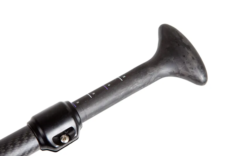 Red Paddle Co Hybrid Tough 3 Piece SUP Paddle with Carbon Shaft Purple-2