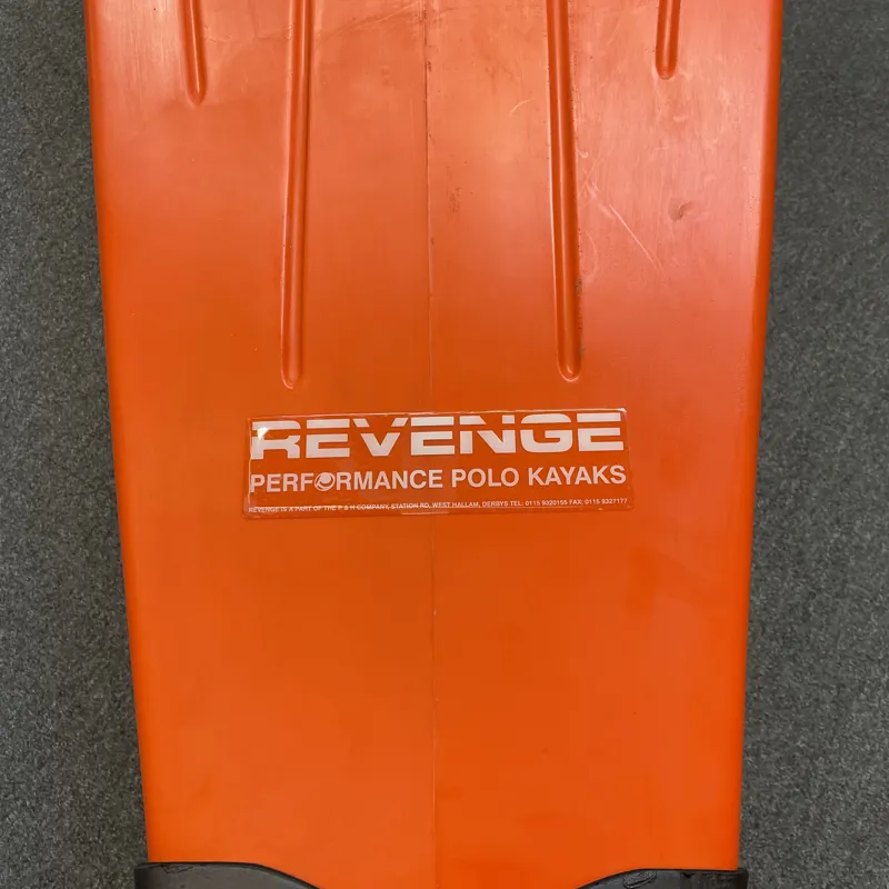 Revenge PE Polo Kayak in Orange - Factory 2nd