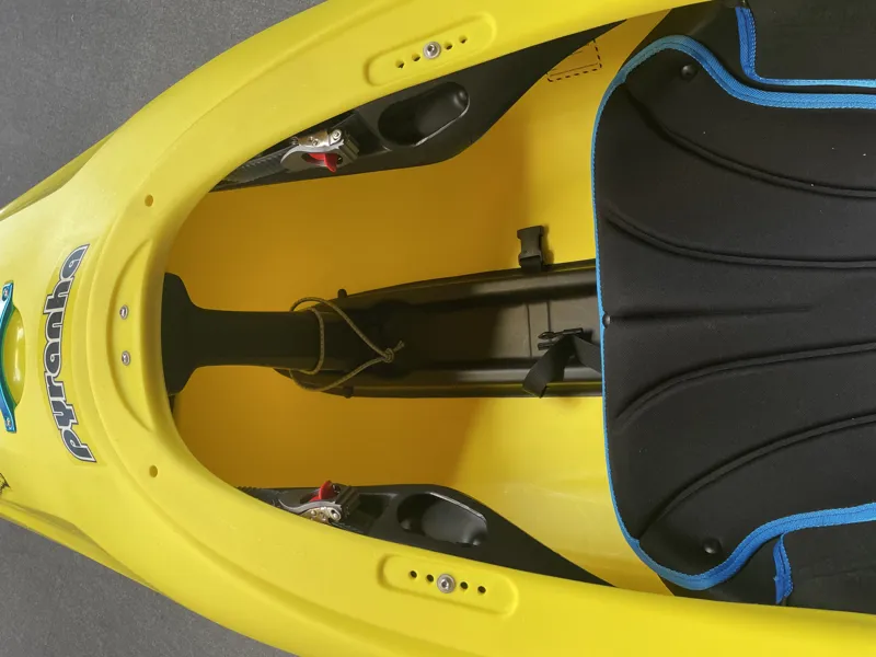 2023 Pyranha Ripper 2 Medium Down River Half Slice Yellow-7