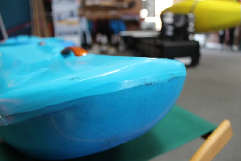 Pyranha 9R 2 Large Whitewater Kayak in Blue Crush Factory 2nd-1