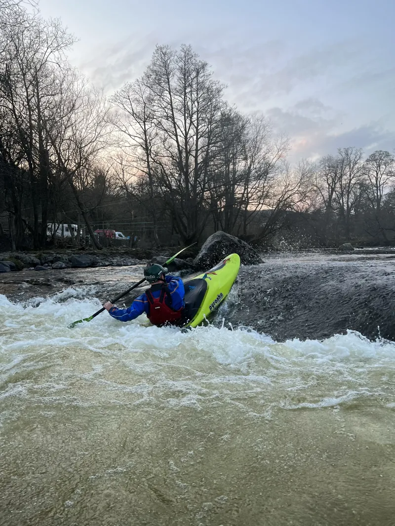 Pyranha Kayaks Ripper 2 Down River Half Slice Smoking Gecko-4