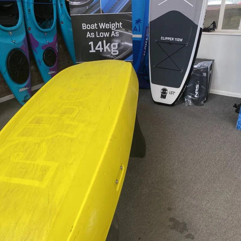 2024 Pyranha Scorch River Running Kayak - Yellow Medium EX DEMO-5