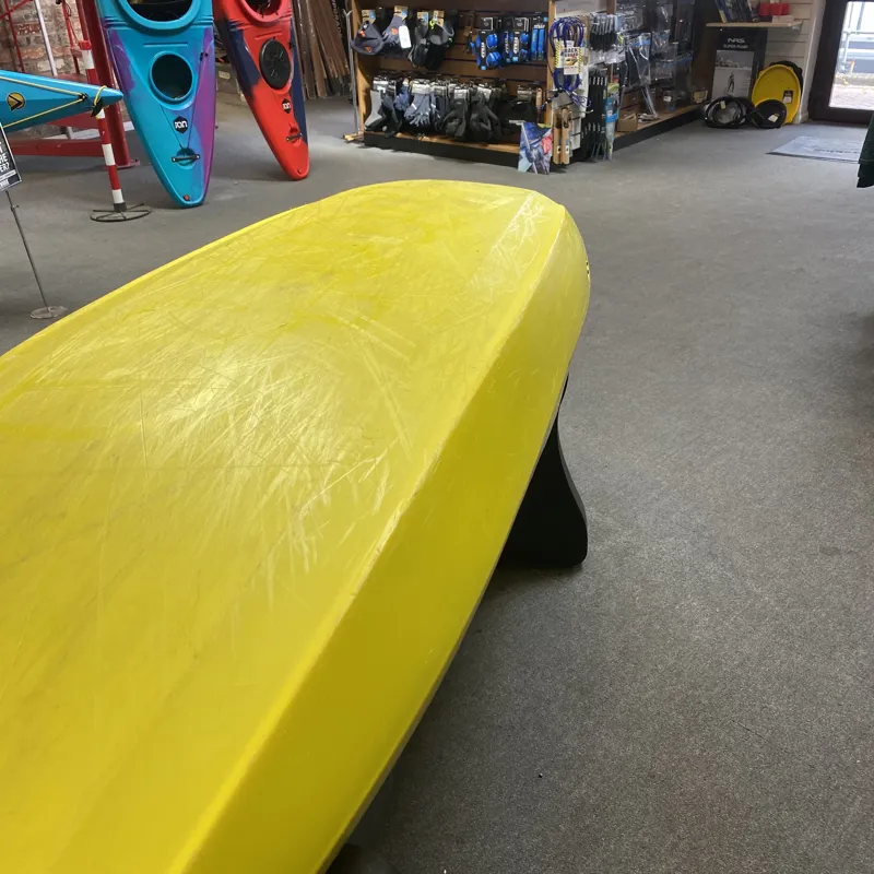2024 Pyranha Scorch River Running Kayak - Yellow Medium EX DEMO-7