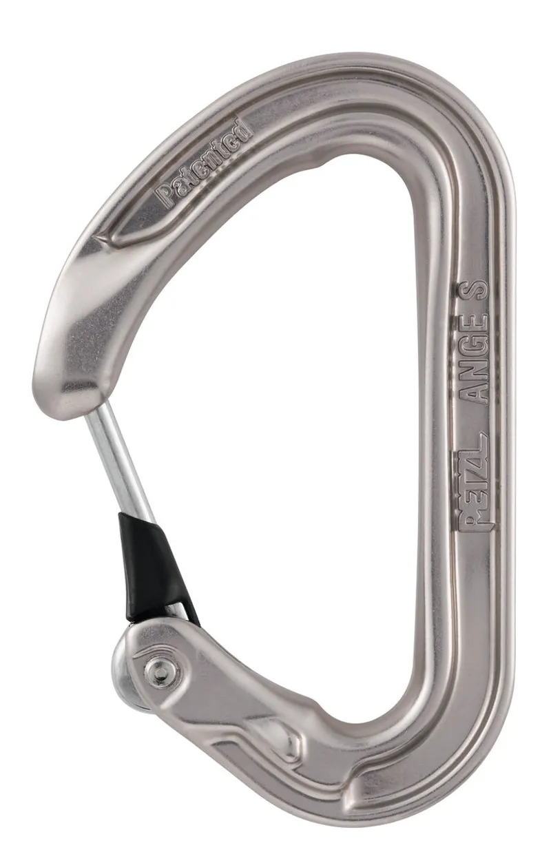 Petzl Ange S Ultra-Light Compact Karabiner in Grey
