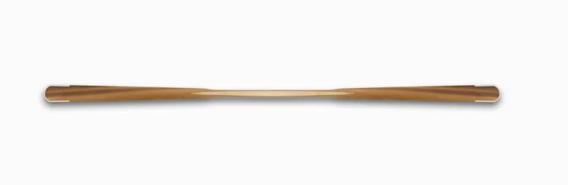 Nanook Greenland Wooden Sea Kayak Paddle with BoneEdge GLOW -1 Piece