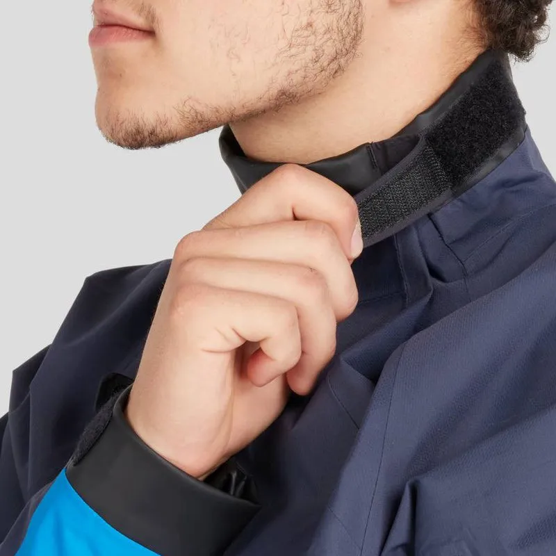 2025 NRS Mens Echo Recreational Touring Splashproof Jacket in Blue-2