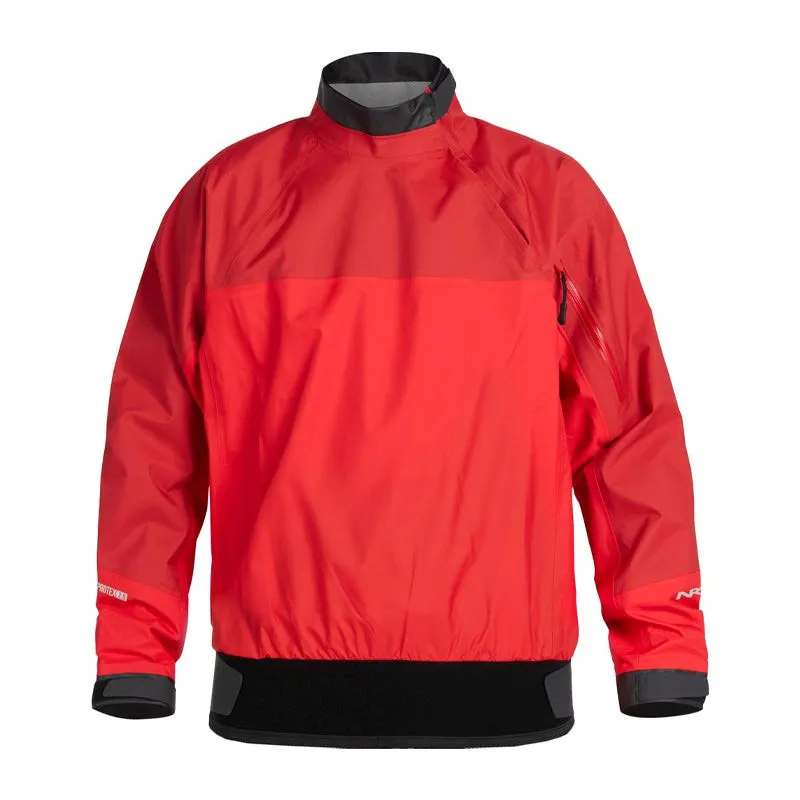 2025 NRS Mens Echo Recreational Touring Splashproof Jacket in Red