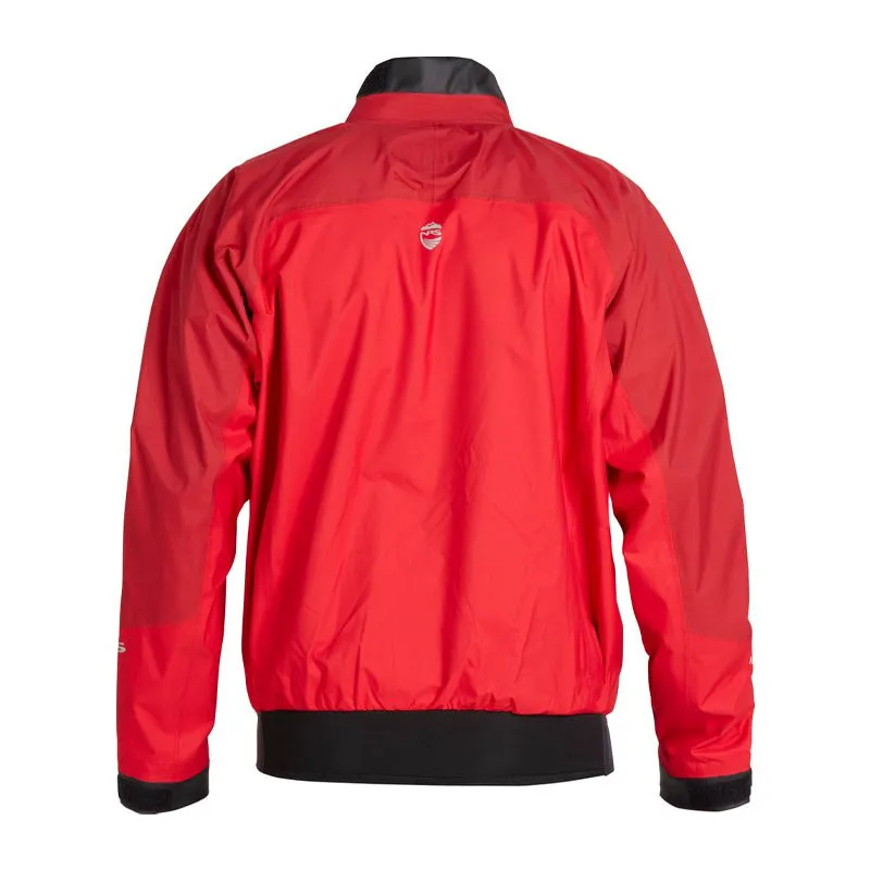 2025 NRS Mens Echo Recreational Touring Splashproof Jacket in Red-1