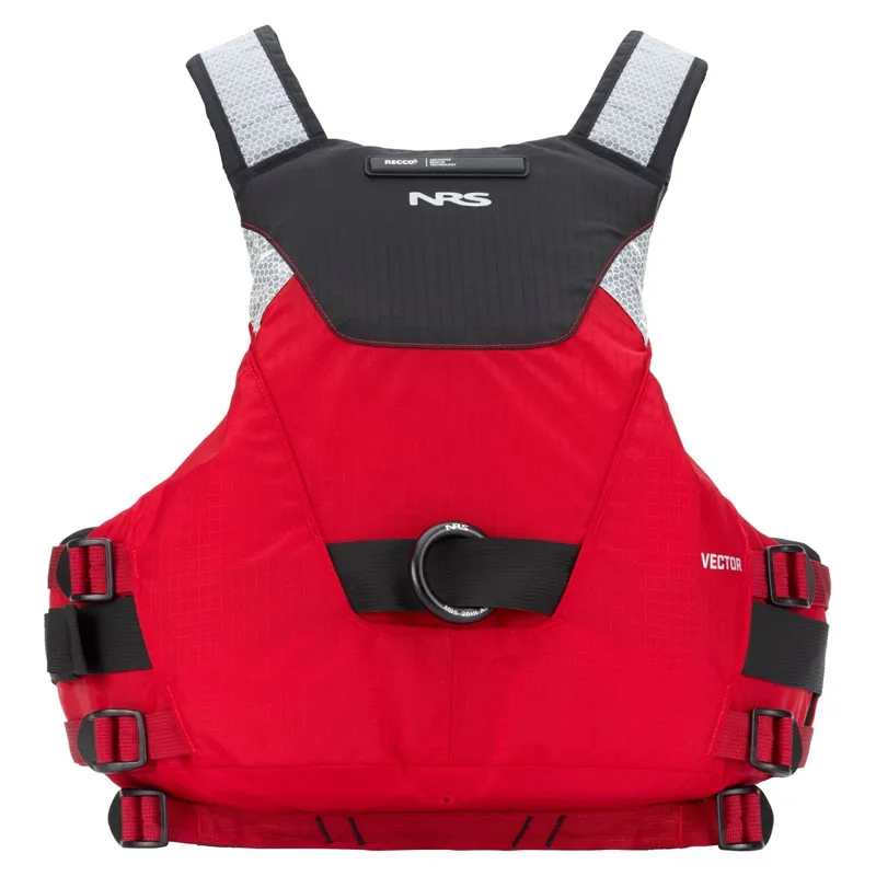 2026 NEW NRS Vector PFD Red Whitewater Buoyancy Aid-2