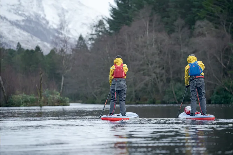 2025 Palm Equipment Mens Bora Touring Kayaking and SUP Dry Suit in Yellow-3