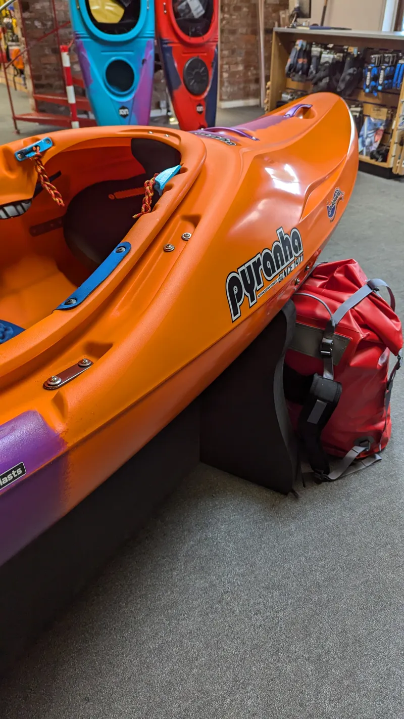 2024 Pyranha ReactR Large River Running Kayak Factory 2nd-3