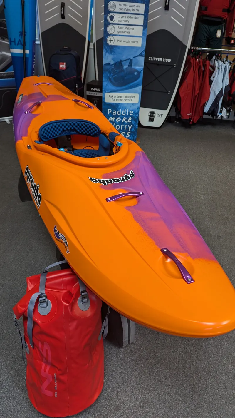 2024 Pyranha ReactR Large River Running Kayak Factory 2nd-4