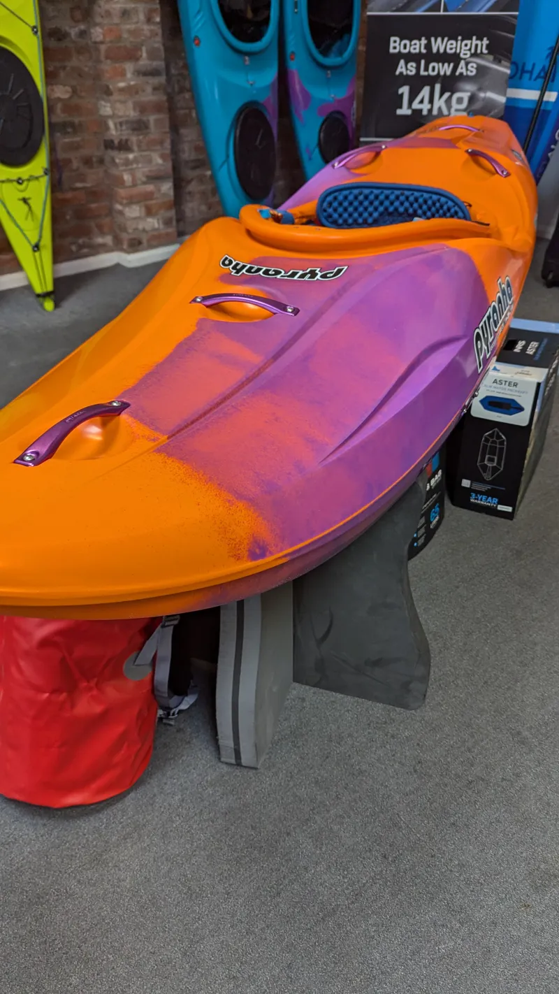 2024 Pyranha ReactR Large River Running Kayak Factory 2nd-5